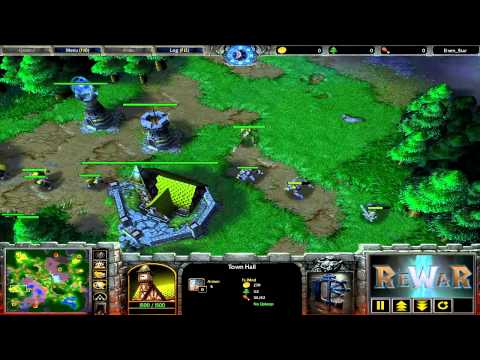 Ls.WoLv (NE) vs Fs.Wind (HU) - WarCraft 3 gameplay - RN37