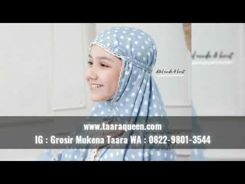 0822-9801-3544 || MUKENA ANAK TANGGUNG POLKADOT