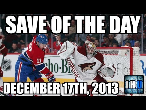 Mike Smith save vs Montréal Canadiens | NHL SAVE OF THE DAY (December 17th, 2013)