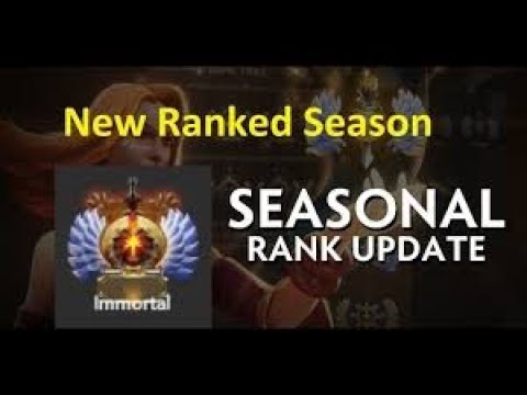 Dota 2 New RANKED SEASON calibrating in dota 2 patch 7.21