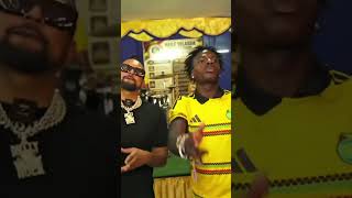 Donated some instruments 2 Haile Selassie High School in Kingston wid @IShowSpeed