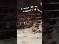 Almost KO’d himself ? (via mtfl_series/IG) #shorts