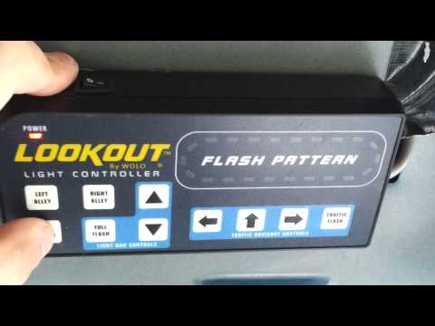 My LED bar on my Chevy truck (wolo 7900)
