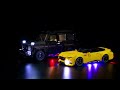 BrickBling LED-Licht-Set für LEGO® Mercedes-AMG G 63 & SL 63 (76924)
