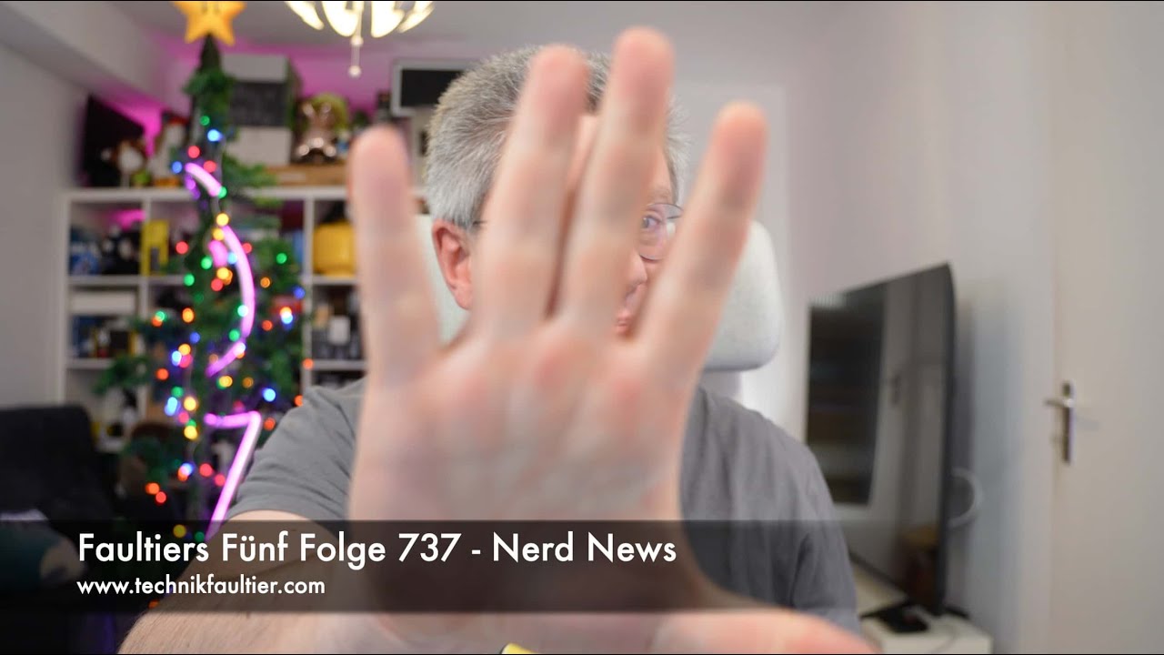 Faultiers Fünf Folge 737 - Nerd News