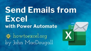 Send Emails from Excel with Power Automate