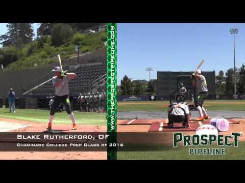 Blake Rutherford, OF, Chaminade College Prep HR Derby at PGAAC