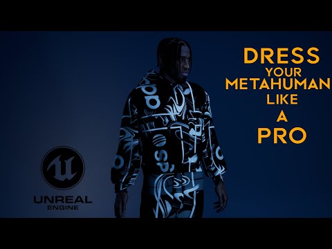 Unreal Engine 5.7 - How To Dress Your Metahuman Like A Pro #unrealengine