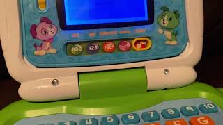 LeapFrog 2-in-1 LeapTop Touch Honest Toy Review Tablet Plus Laptop Toy! #leapfrog #learningtoys #fun