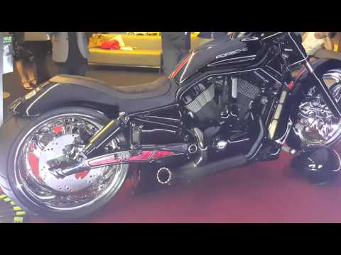 Porsche Harley at new launch.