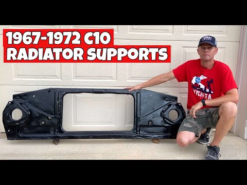1967-1972 Chevy / GMC C10 Truck Radiator Support - Differences