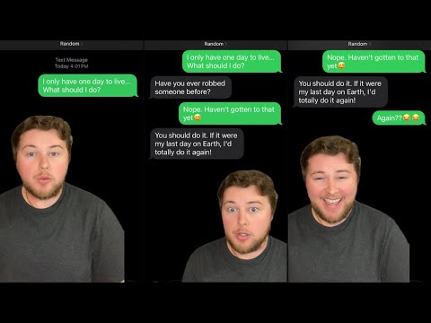 Texting Random Numbers!📱😂: MY LAST DAY ON EARTH!!!😭😱