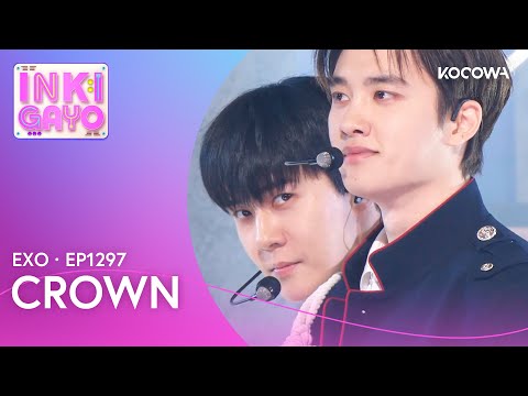 EXO - Crown | Inkigayo EP1297 | KOCOWA+