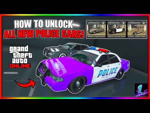 *NEW* HOW TO UNLOCK ALL POLICE CARS! (GTA 5 COP VEHICLES DLC)