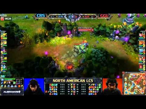 League of Legends LCS 2013 Curse vs GGU