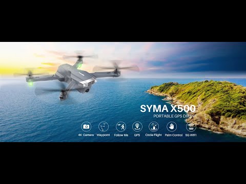 SYMA X500 4K Drone with UHD Camera for Adults