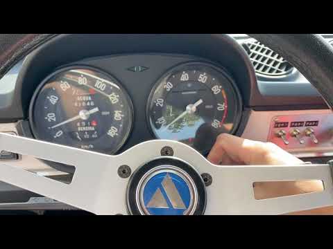 Abarth A112 70hp Start up and Idle Sound