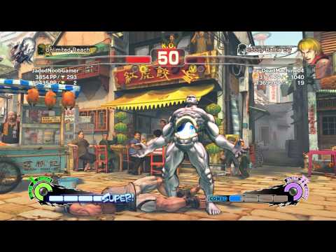 Super Street Fighter 4 AE PC: Ranked Matches - DeadMachine04 vs JadedNoobGamer Part 1