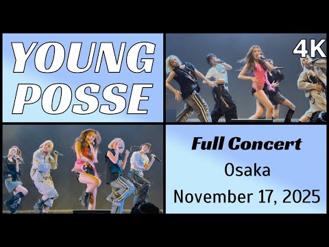 251117 영파씨 YOUNG POSSE - Full concert (22 songs) live @ Gorilla Hall, Osaka 4K Fancam