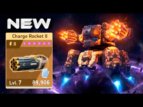 NEW WEAPON: Charge Rocket gives +70% SPEED!!!