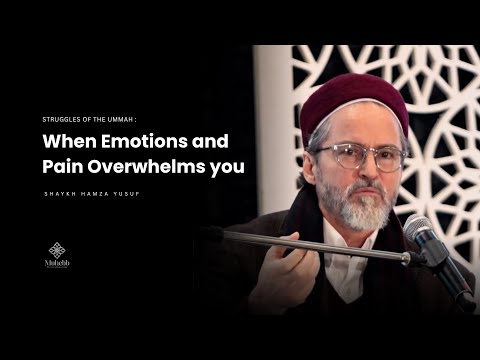 When Emotions and Pain overwhelms you - Shaykh Hamza Yusuf