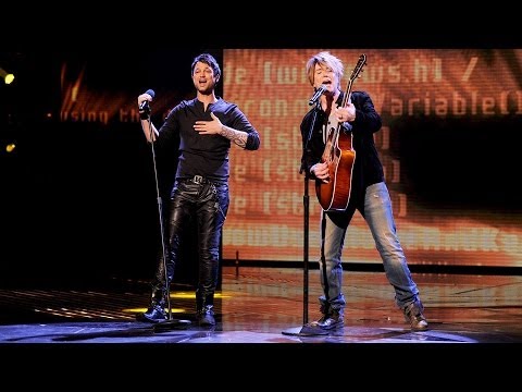 Jeff Gutt and John Rzeznik "Iris" - Live Week 8: Finals - The X Factor USA 2013