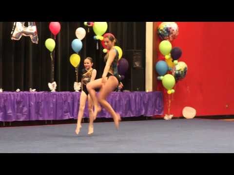 Level 6 Women's Pair 15-16, CCOAST, Erin & Bryenna - 2013 ATA Silicon Valley Classic Acro Meet