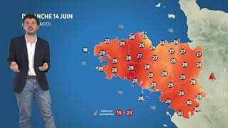 Illustration de l'actualité La météo de votre dimanche 14 juin 2026