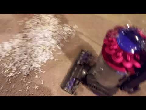 Dyson DC65 versus shredded paper