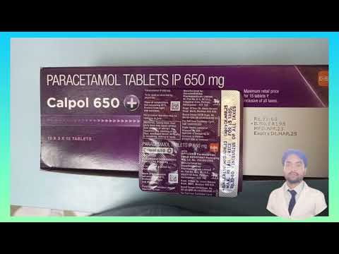 Calpol tablets 650mg (pack of 15)