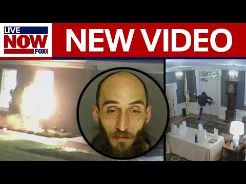 Video | New video of arson attack at Pennsylvania Governor's mansion