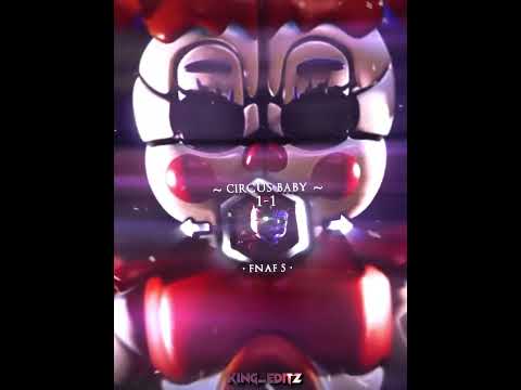 Circus baby Vs Freddy fazbear || #trending #battle #fnaf