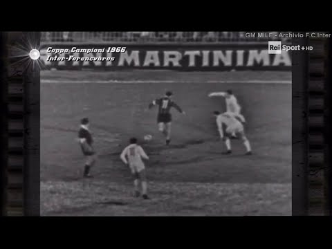 1965-66 (4' And Coppa Campioni - 23-02-1966) INTER-Ferencváros 4-0 Sintesi 50 Minuti RaiSport+HD