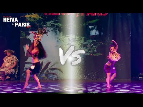 TAHIA VS VAINUI - FINALES BEST DANCER ORI TAHITI - HEIVA i PARIS 2017