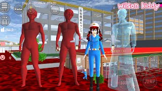 Raksasa Air vs Raksasa Lava 😱😲 | Sakura Simulator | Game Wilson Kiddy