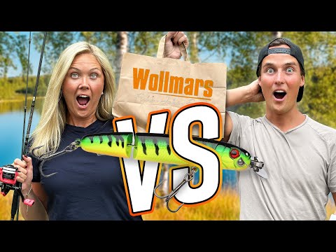FISHING STORE CHALLENGE 🎣 What do we get for 1500 SEK at Wollmars?