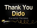 Dido - Thank You (Karaoke Version)