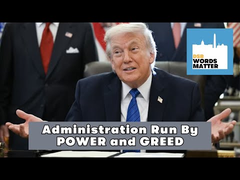 Who is Running the Country? Power and Greed.