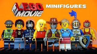The LEGO Movie KnockOff Minifigures Set 1 (Bootleg)