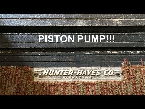 PISTON PUMP ELEVATOR! 1952 Hunter Hayes Rotary Elevator 603 W Main St Garland TX