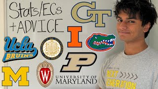 Honest College Admissions Advice + Stats/ECs for Top Engineering (GT, UIUC, Michigan, UCLA)