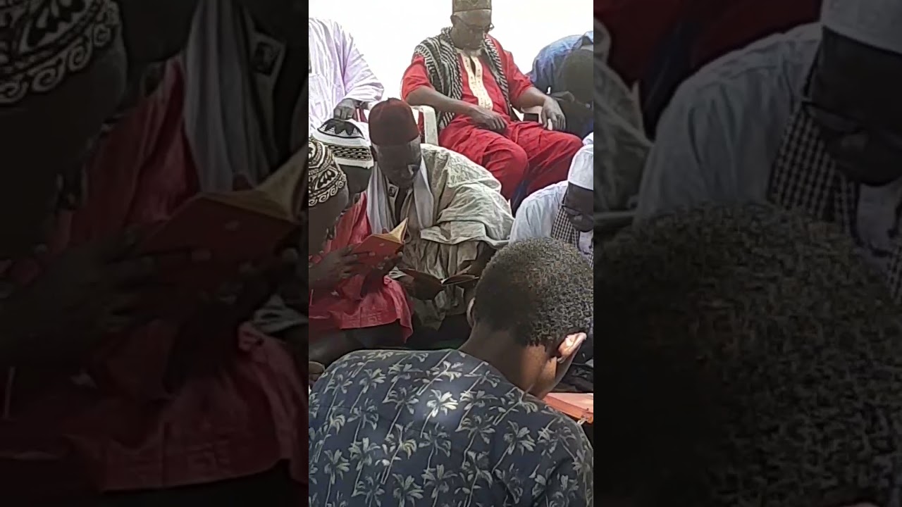 Video:Qurnic charity prayers for our late Father uncle brother Ousaman Bah