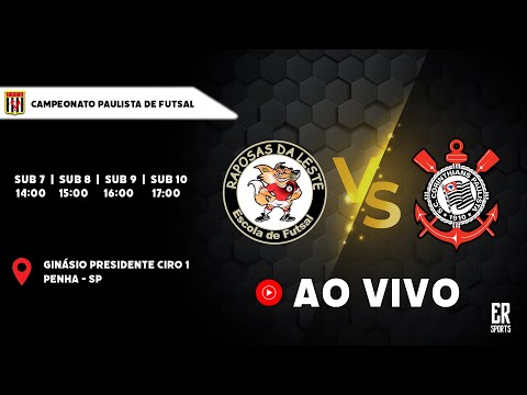 Ao vivo Raposas da Leste x SC Corinthians - SUB 10 | 09/04/2023