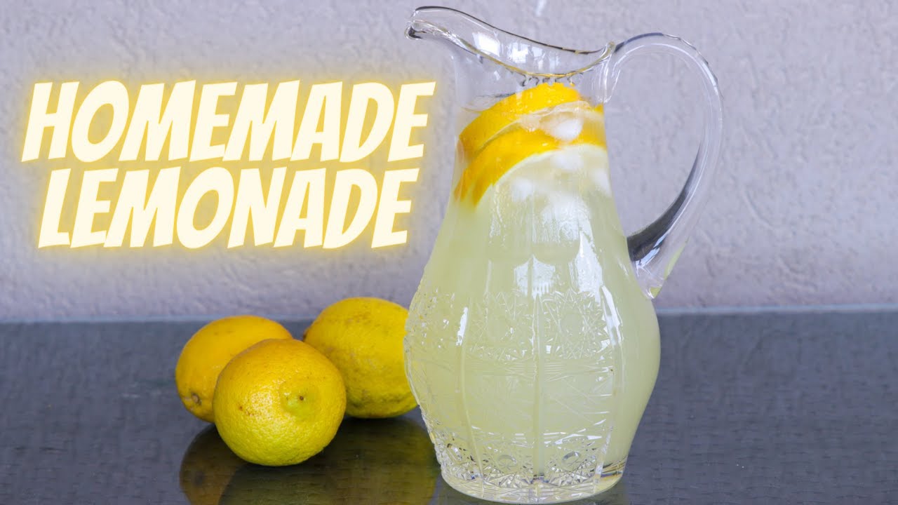 How to Make Homemade Lemonade The Cooking Foodie