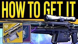 Destiny 2 | How to Get CLOUDSTRIKE Exotic Sniper Rifle! - Unlock & Farming Guide (Beyond Light)