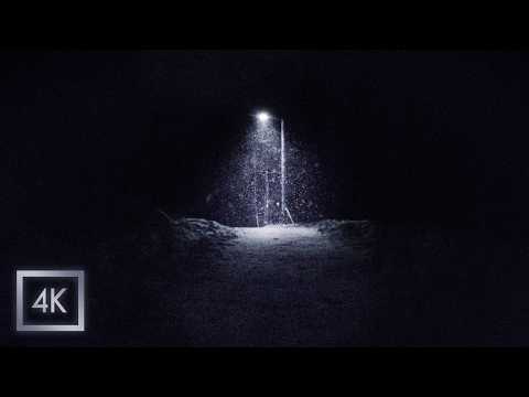 Snowfall in Freezing Forest, Norway | Atmospheric 4K Walking Tour | Binaural Audio for Relaxation