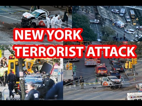 [New York Terrorist Attack] 8 dead after truck plows into people in New York City