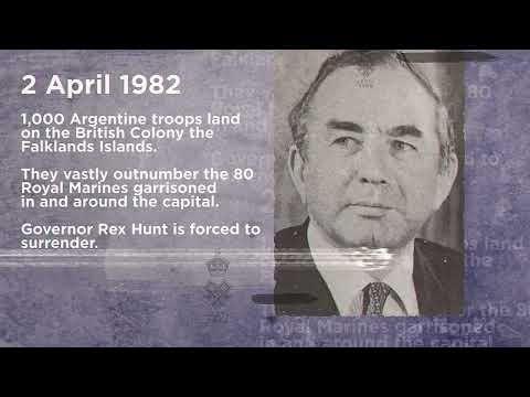 Falklands Conflict 1982 - a history of war timeline
