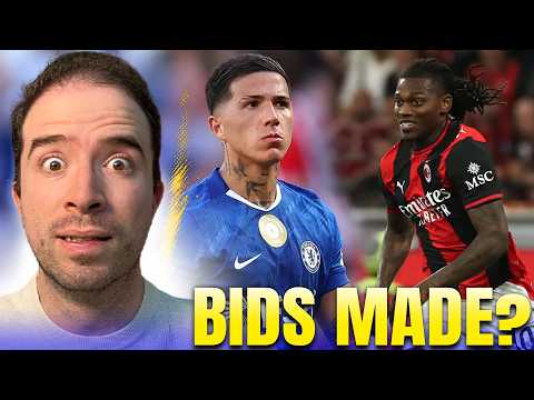 REAL MADRID MAKE MOVE FOR ENZO FERNANDEZ? CHELSEA BID FOR LEAO?