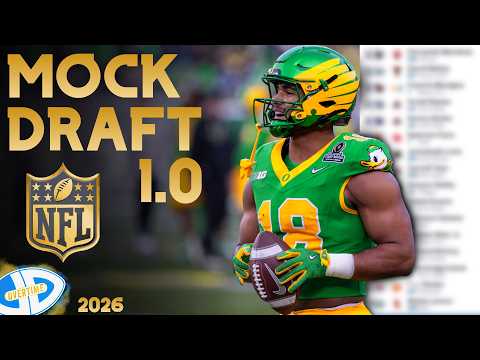My first 2026 mock draft!